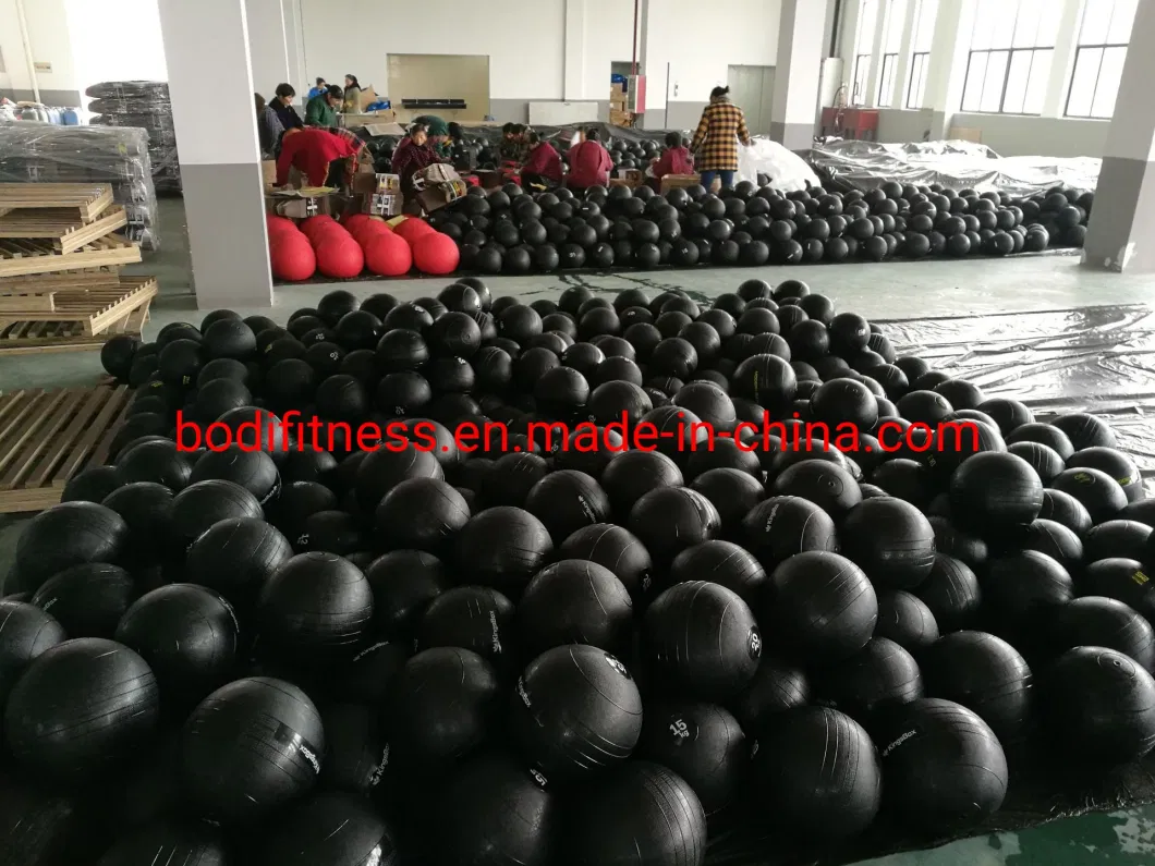 Wholesale High Quality Gym Round Colour Slam Sand Filled Weight Ball