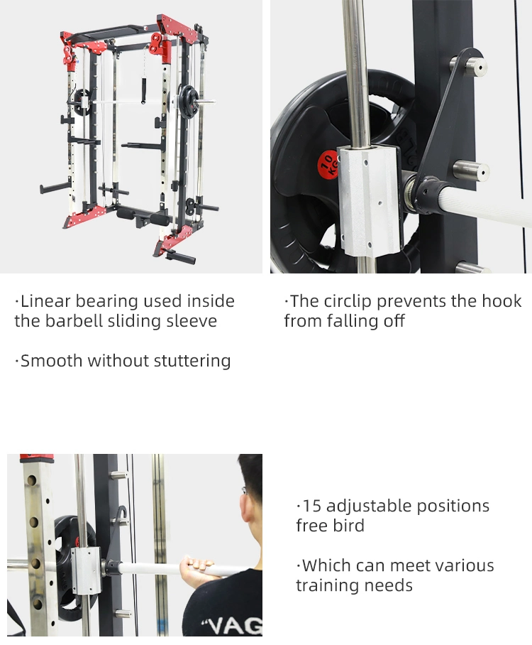 Commercial Strength Training Power Rack Squat Cage, Q235 Steel, 180 Max User Weight, Model 005, Multi Gym Fitness Equipment